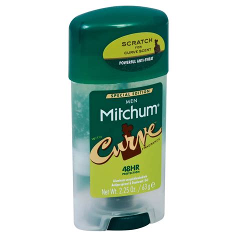 Mitchum For Men Antiperspirant Deodorant Curve Gel Shop Deodorant