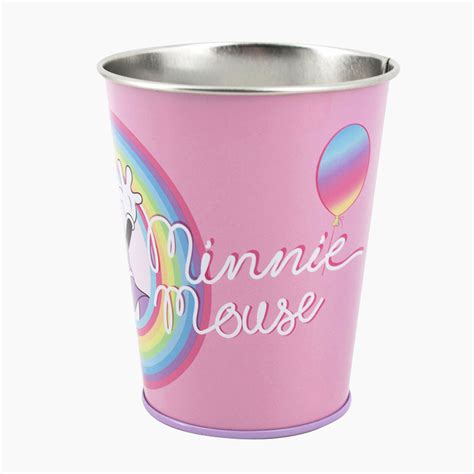 Vaso De Metal Dise O Minnie Mouse Colecci N Rainbow Galdiaz