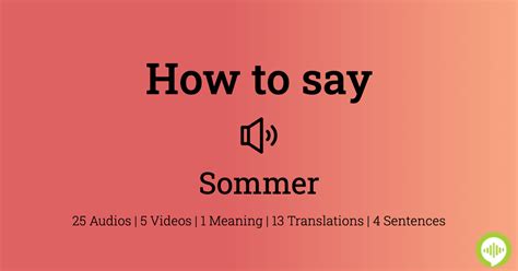 how to pronounce somme
