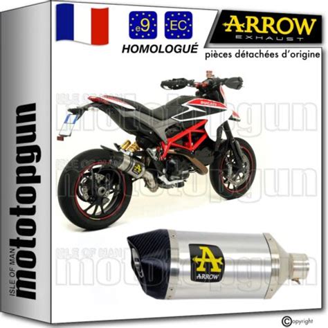 ARROW POT ECHAPPEMENT APPROUVE RC RACE TECH C DUCATI HYPERMOTARD 2015