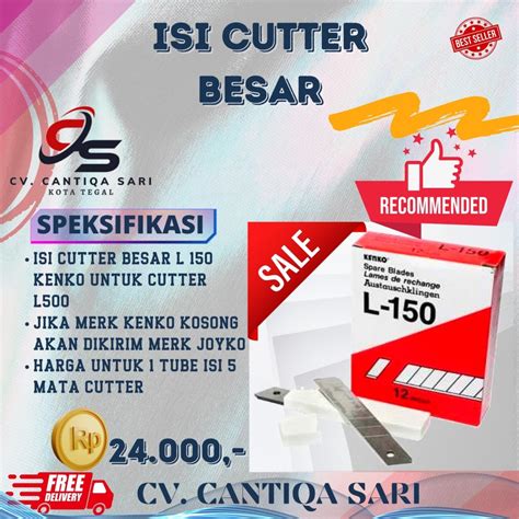 Isi Cutter Besar L 150 KENKO