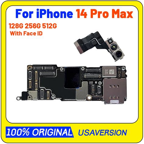 Original Motherboard For Iphone Pro Max Motherboard With Face Id For