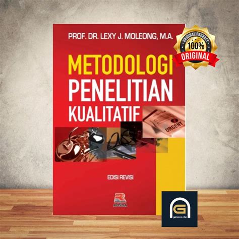 Jual Buku Metodologi Penelitian Kualitatif Edisi Revisi By Lexy J