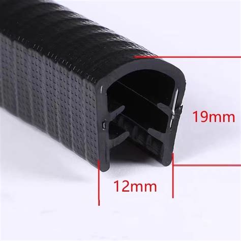 U Shape Edge Trim Pvc Rubber Seal Gasket Profile Strip For Car Door