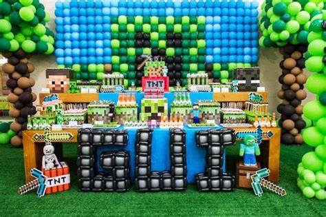 Cómo Organizar Una Fiesta Temática Minecraft Manualidades