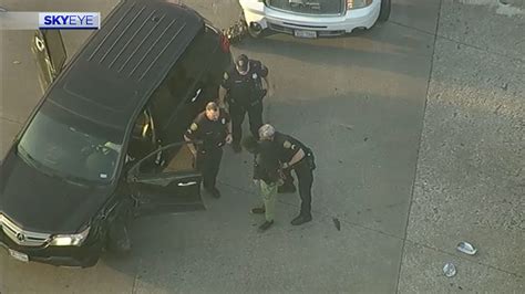 Houston Police Chase 2 In Custody After Driver Refuses To Pull Over During Pursuit In Northside