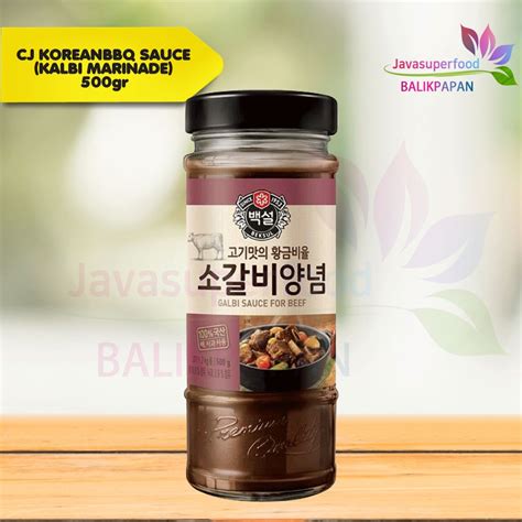 Jual CJ KOREAN BBQ SAUCE KALBI MARINADE 500gr Shopee Indonesia