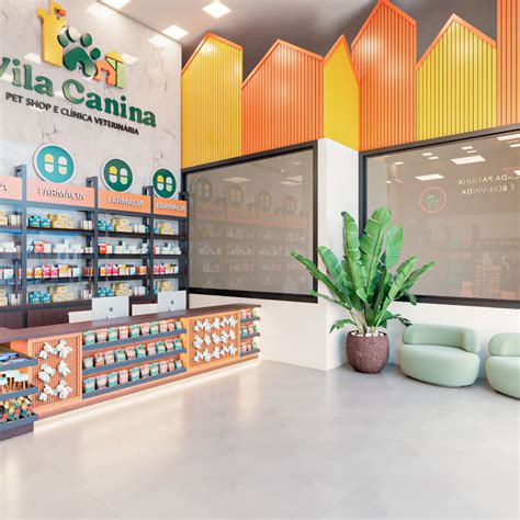 Para Identificar Visualmente Uma Loja De Pet Shop - Loja Pet Shop | Pet shop projeto loja, Loja de pet shop, Petshop