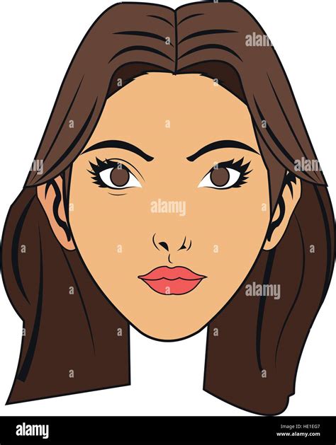 Isolated Woman Cartoon Design Stock Vector Image And Art Alamy