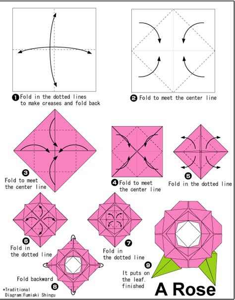 Cademy on Twitter | Origami rose, Origami patterns, Origami easy