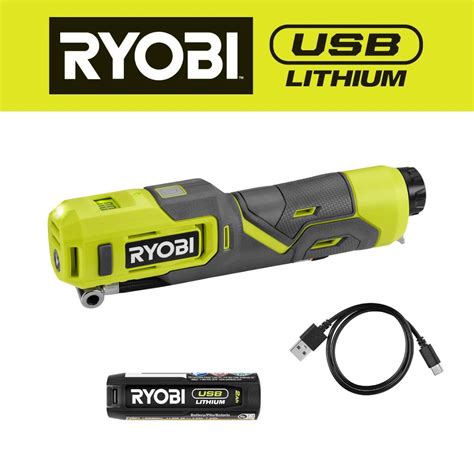 KIT DE INFLADOR DE ALTA PRESIÓN USB DE IONES DE LITIO Herramientas RYOBI