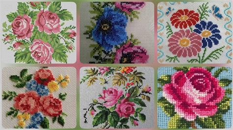 Top 100 Amazing And Elegant Floral Cross Stitch Patterns Charsuti Kerhai Ideas For