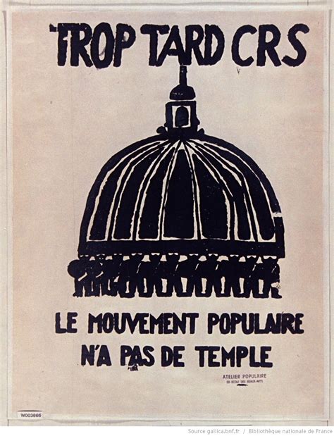 Mai Trop Tard Crs Le Mouvement Populaire N A Pas De Temple