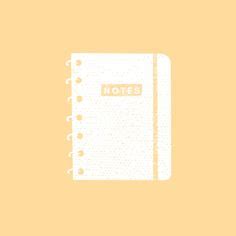 View 23 Notes Icon Aesthetic Pastel Yellow Meloklengkeng4a40