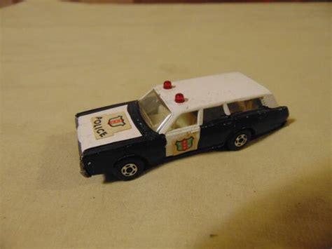 1971 Matchbox Mercury Police Car Superfast 55 Station Wagon Ebay