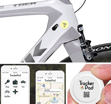 Trackerpad Is A Gps Sticker For Your Bicycle Eta Bicycle Gps Gps