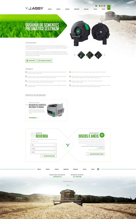 Website Jassy on Behance