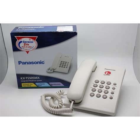 Jual PANASONIC KX TS 505 Telepon Kabel Indonesia Shopee Indonesia