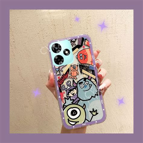 เคสลายสตวประหลาดนารกๆ Infinix HOT i Play Smart แฟชนเคสโทรศพทรปการตน