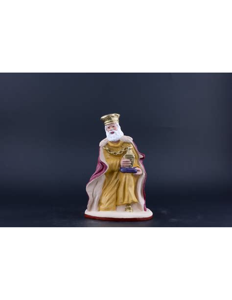 Santon De Provence Roi Melchior Collection Cm Nouveaut