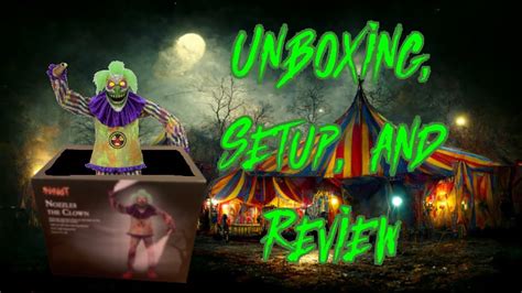 Spirit Halloween Nozzles The Clown Unboxing Setup And Review