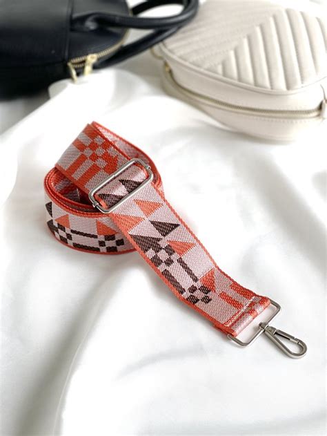 XARI COLLECTIONS Royal Orange Messenger Strap Tashengsel Zilver