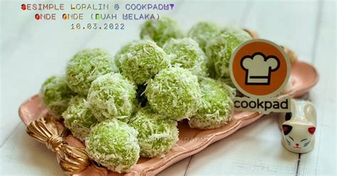 Resipi Onde Onde Pandan Buah Melaka Oleh Sesimple Loralin Cookpad