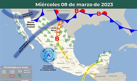 Pronostican probabilidad de lluvias ligeras en las próximas horas en el