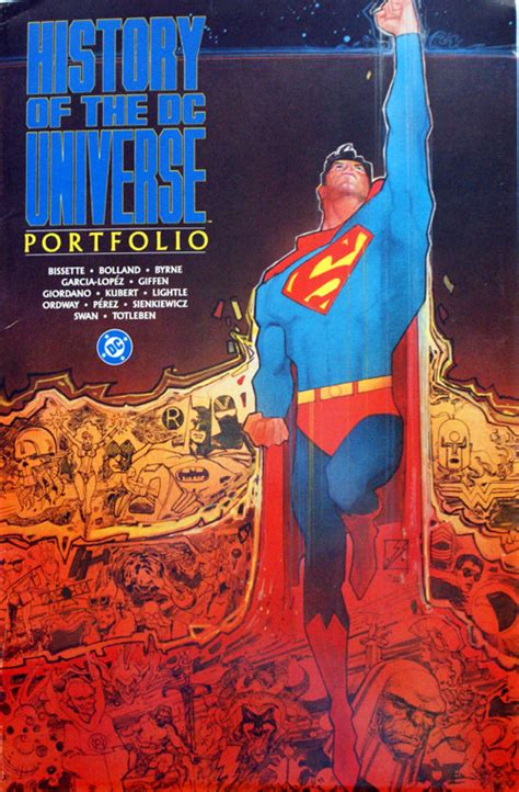 History Of The Dc Universe Portfolio By Brian Bolland At The