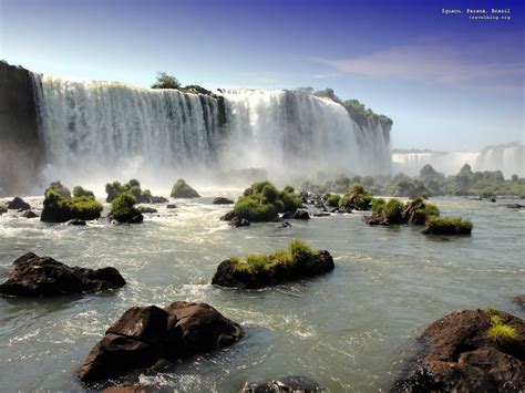 Fondos De Pantalla Paisaje Cascada Mar Rock Naturaleza Ma Ana