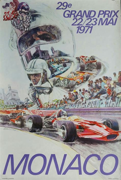 Monaco Gp Poster