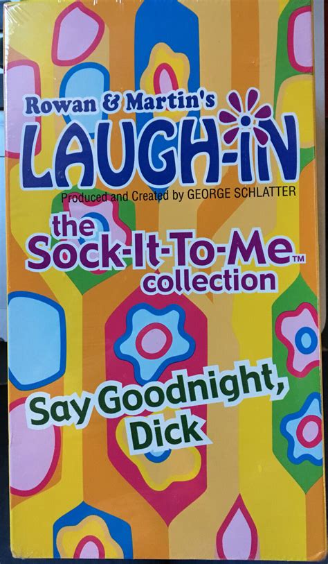 Laugh In Say Goodnight Dick Vhs Sealed 2 1970 Episodes Ebay