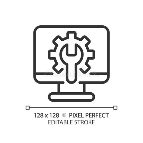 Configuración De Equipo Configurar El Vector De Línea De Icono