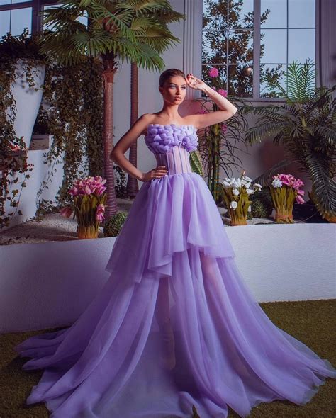 Purple Ball Gown Wedding Dress Uk