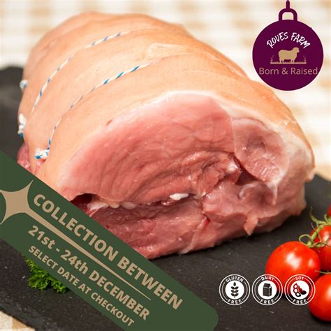 Christmas Pork Leg Joint Boneless Roves Farm