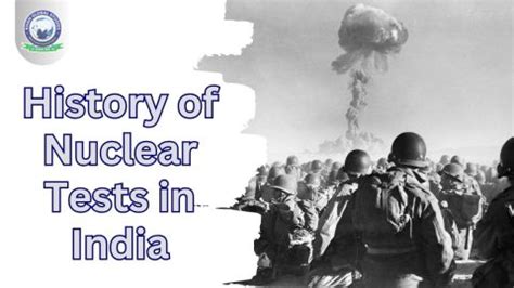 What is the History of Indian Nuclear Tests?: An Overview | Khan Global ...