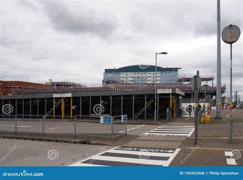 View Of The Bus Station In Ashton Under Lyne Greater Manchester Soon To