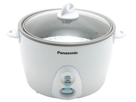 Panasonic SR G18BG White 10 Cups Rice Cooker Newegg