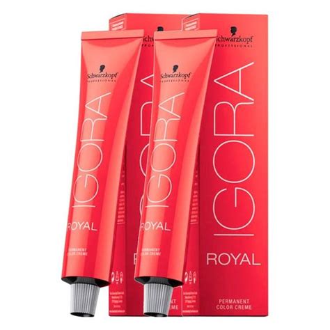 Kit Colora O Igora Royal Louro Claro Cobre Extra G