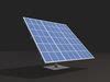 Cartoon Low Poly Solar Panel Free Vr Ar Low Poly D Model Cgtrader