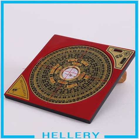 Hellery Chinese Compass Luo Pan Feng Shui Ancient Bagua Geomantic