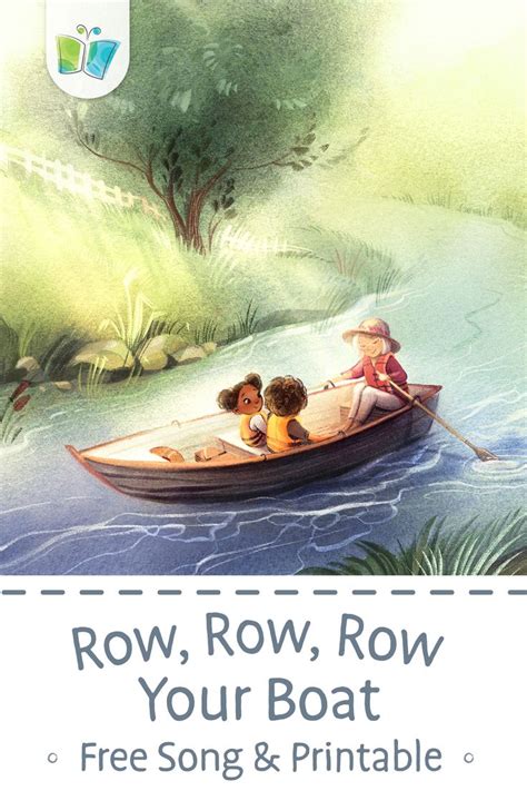 Nursery Rhyme Songs: Row, Row, Row Your Boat | Nursery rhymes songs ...