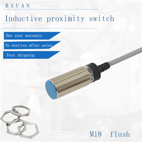 Long Distance Inductive Proximity Sensor Pnp Npn Flush Mm Detection