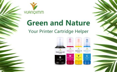 Amazon YUANQIMM 440ml Sublimation Ink Refilled Bottle For ET2400