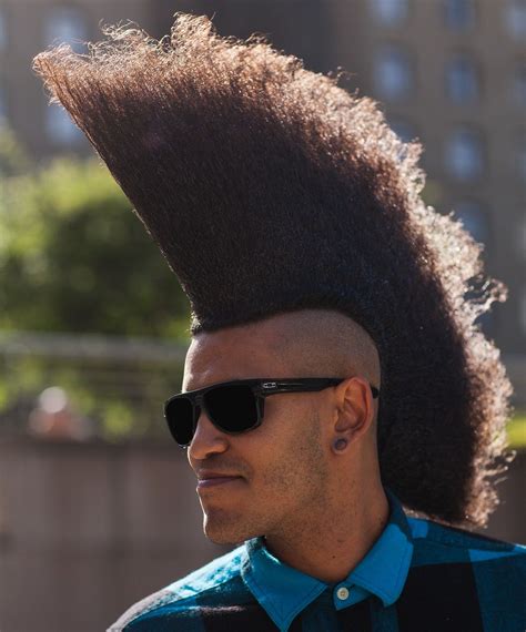 45 Marvelous Ways To Wear Mohawk Haircut Find Yours Black Mohawk