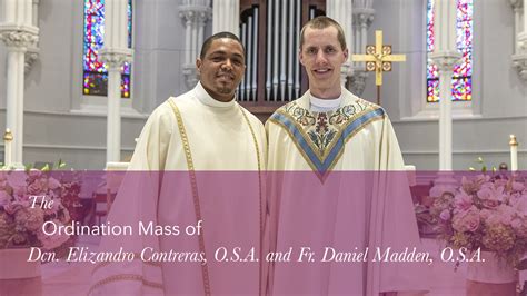 Newly Ordained Friars — The Augustinians