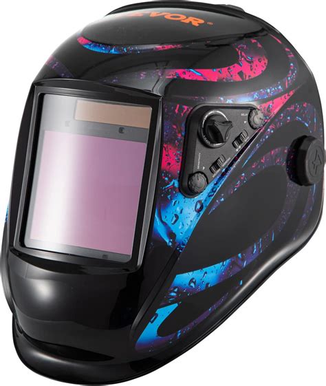 Vevor True Color Solar Powered Auto Darkening Welding Helmet Arc