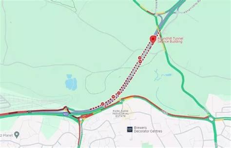 Live A20 Traffic Updates As Tunnel Near Folkestone Is Shut After Power