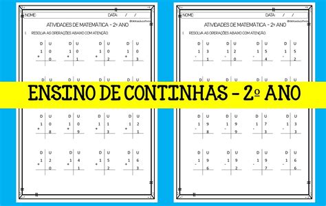 Continhas De Matemática 2º Ano