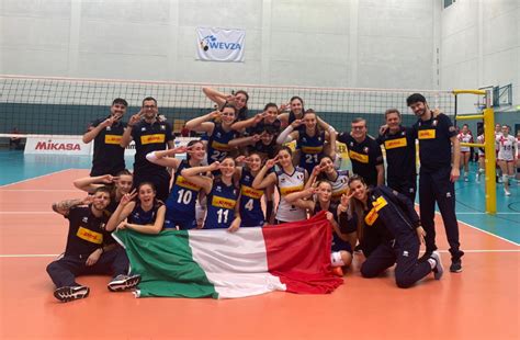 Torneo Wevza Le Azzurrine Schiacciano Linghilterra Volley News